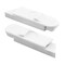 Prime-Line Window Tilt Latch, Plastic, For Champion Windows, White, Left & Right Hand Latches 1 Pair F 2924 - alternate 1